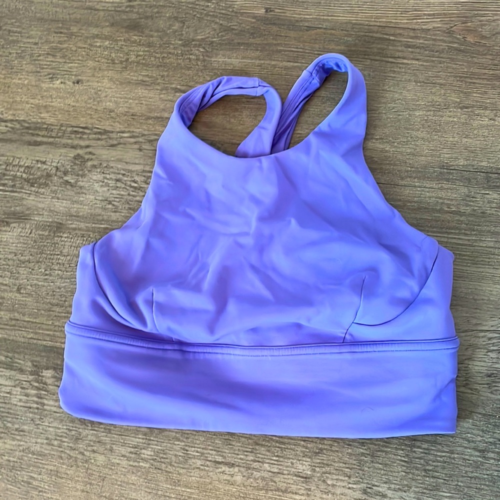Lululemon Purple Sports Bra Size 6
